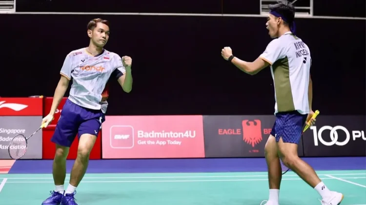 Fajar/Fikri ke Perempatfinal Singapore Open 2026