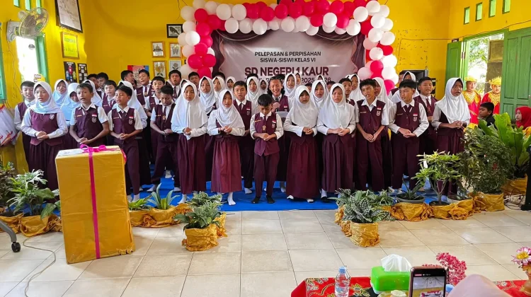 SDN 1 Kaur Gelar Acara Perpisahan Kelas IV