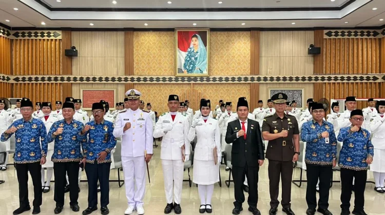 Purna Tugas, Anggota Paskibraka Bengkulu Didorong Jadi Teladan Generasi Muda