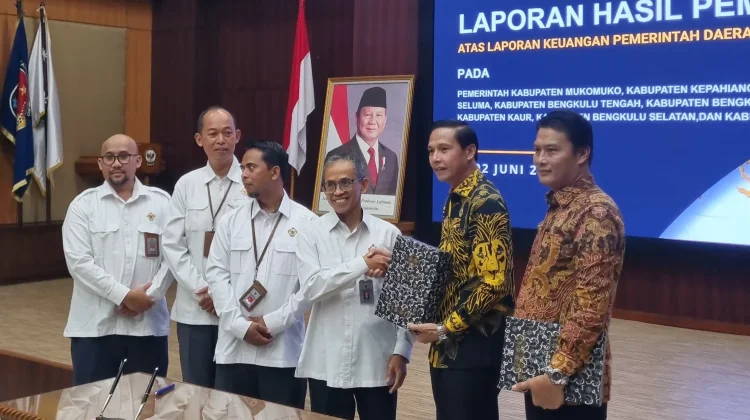 Prestasi Gemilang, Pemkab Kaur Raih WTP atas Laporan Keuangan 2025