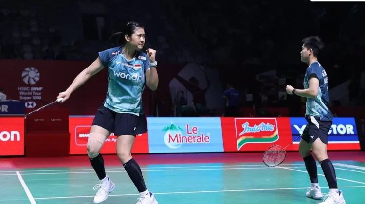 Hasil Indonesia Open 2026 : Tiwi/Fadia ke Babak 16 Besar