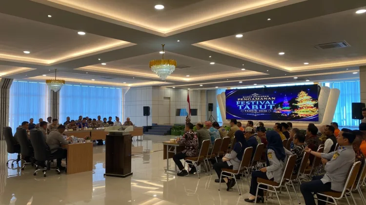 Sebanyak 275 Personel Disiagakan, Pengamanan Festival Tabut 2026
