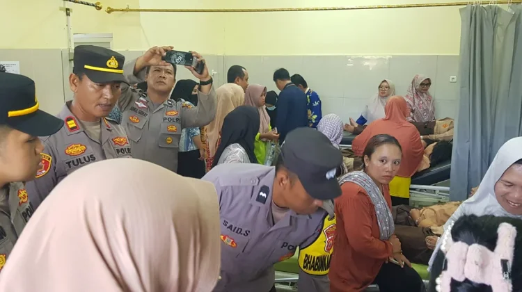 Polres Kepahiang Bergerak Cepat Tangani Keluhan Kesehatan Siswa Penerima MBG