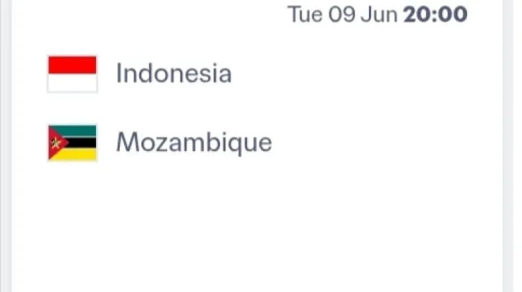 Mozambik, Tim Peringkat 101 FIFA Siap Hadapi Indonesia Dengan Full Skuad