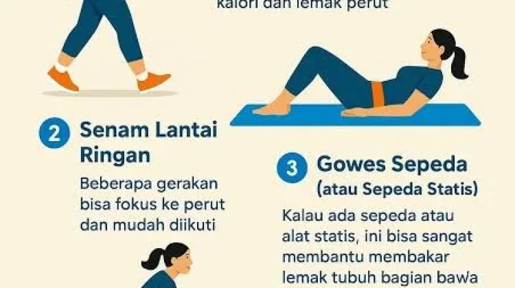 5 Olahraga yang Efektif Membantu Mengecilkan Perut