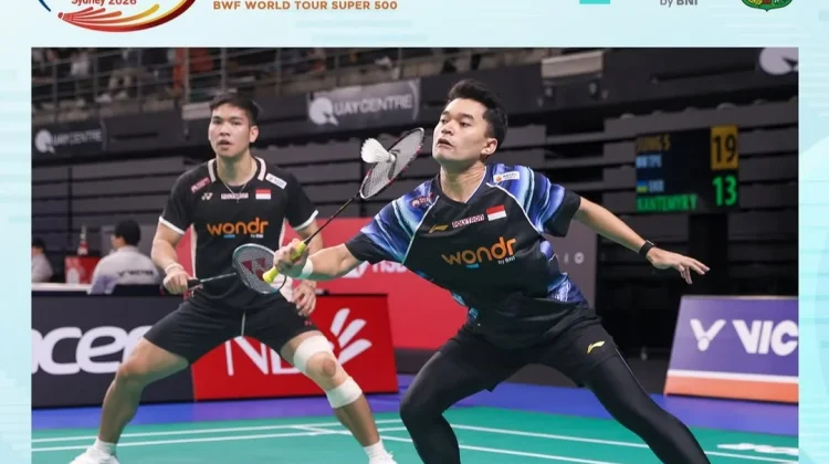 Tundukan Wakil Tuan Rumah, Leo/Daniel ke-16 Besar Australia Open 2026