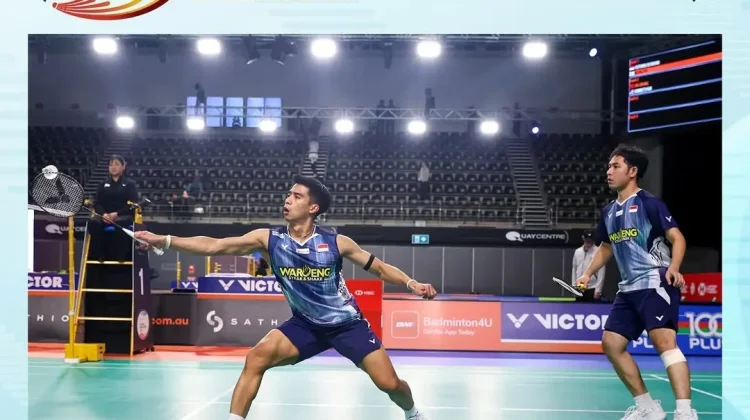 Sabar/Reza Wakil ke-6 Indonesia yang Maju ke Perempatfinal Australia Open 2026