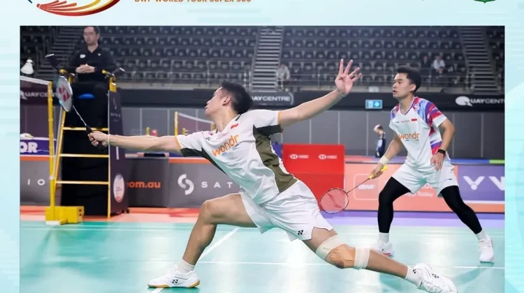 Hasil Australia Open 2026 : Leo/Daniel Dikalahkan Unggulan Kedua