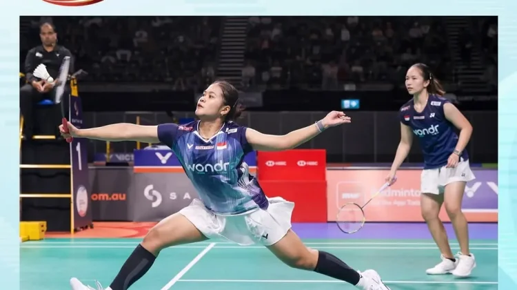 Rachel/Febi Dikalahkan Unggulan Pertama di Semifinal Australia Open 2026