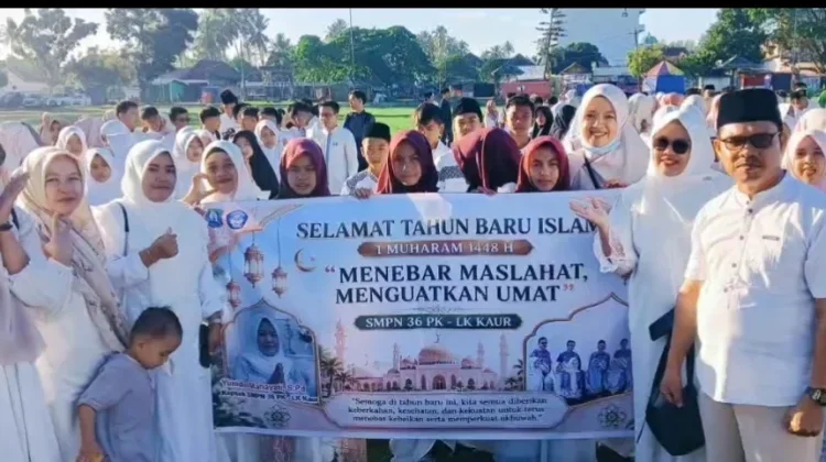 Ribuan Peserta Pawai Ta'aruf Sambut Tahun Baru Islam 1448 Hijriyah