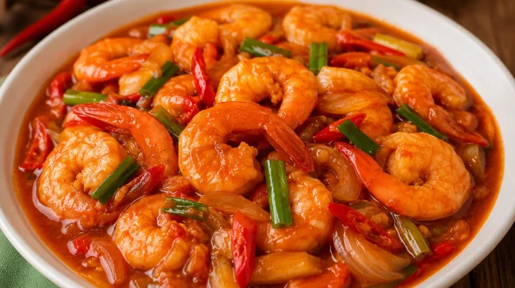Resep Udang Saus Padang, Menu Seafood Rumahan dengan Rasa Pedas Gurih
