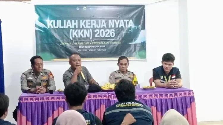 Mahasiswa KKN UNIB Kelompok 208 Disambut Hangat di Desa Jembatan Dua