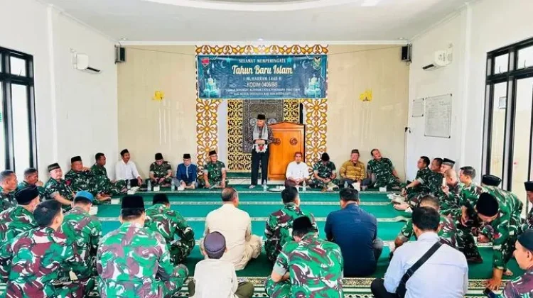 Momentum Muharram, Kodim 0408 Bengkulu Selatan Gelar Doa Bersama