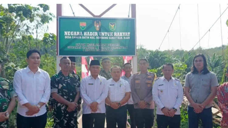 Jembatan Garuda di Semidang Gumai Diharapkan Dorong Ekonomi Warga