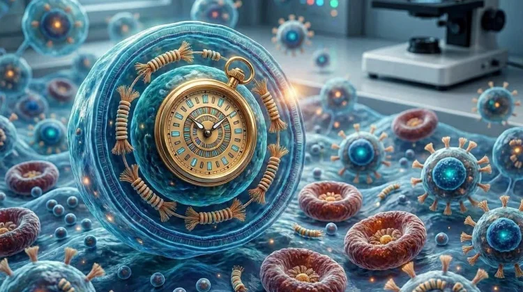 Ilmuwan Temukan "Timer Kematian" dalam Sel Tubuh, Kunci Rahasia Penuaan Manusia