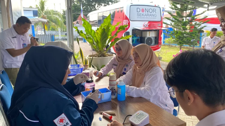 BNN Kota Bengkulu Gelar Donor Darah Peringati Hari Anti Narkotika Internasional