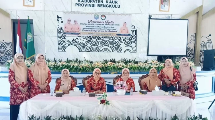 DWP Kaur Gelar Pertemuan Rutin, Adu Pantun Jadi Daya Tarik Utama