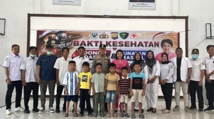 Polres Kaur Gelar Donor Darah dan Sunat Massal, Wujud Kepedulian di Hari Bhayangkar