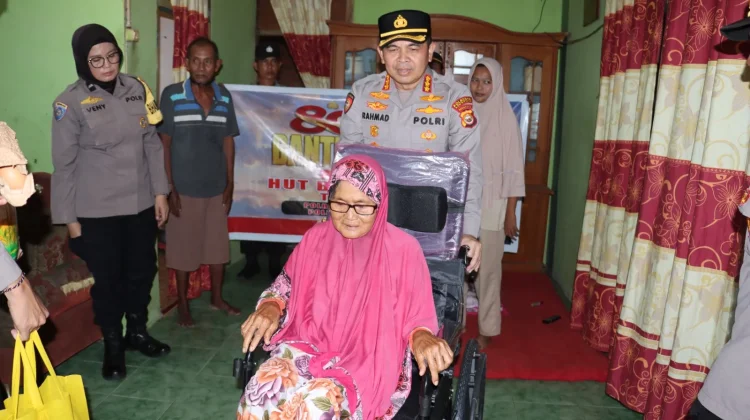 Kursi Roda Baru, Harapan Baru di Hari Bhayangkara