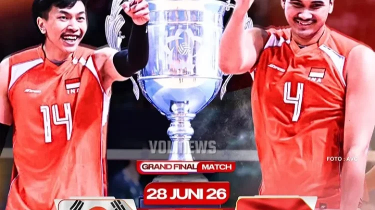 Balas Dendam Sempurna, Indonesia Bungkam Korea Selatan dan Juara AVC Men's Cup 2026