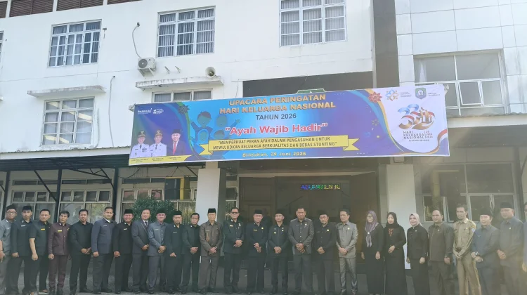Pemkab Kaur Upacara Peringatan Hari Keluarga ke 33 Tahun 2026