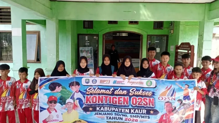 Sisiwa MIN I Kaur Mengikuti O2SN Tingkat Kabupaten Provinsi Bengkulu