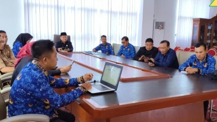 Pemda Kaur Mengikuti Rakor Pengendalian Inflasi  Secara Daring