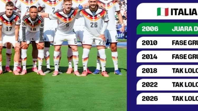 Sejarah Kelam Italia di Piala Dunia, 3 Kali Absen Secara Beruntun