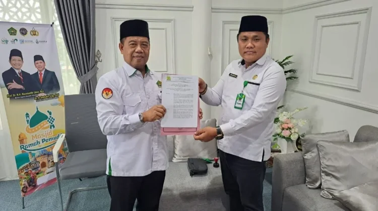 Kementrian Agama Kabupaten Kaur Menerima SK BP4 Dari Kanwil Kemenag Provinsi