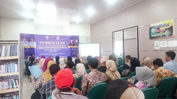 Pusda Kaur Gelar Pembekalan Pengelola Perpustakaan Desa