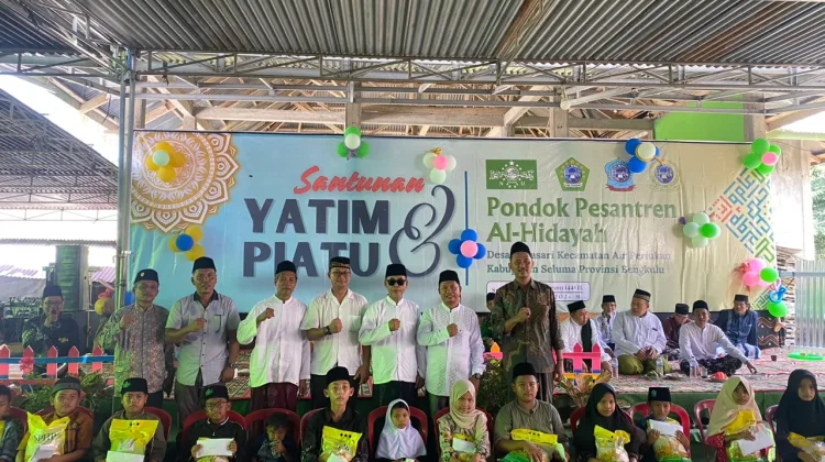 Santunan Muharam Ponpes Al-Hidayah Seluma Terkumpul Rp110 Juta