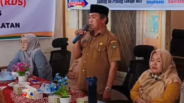 Pemerintahan Kecamatan Manna Melaksanakan Sosialisasi Rumah Desa Sehat