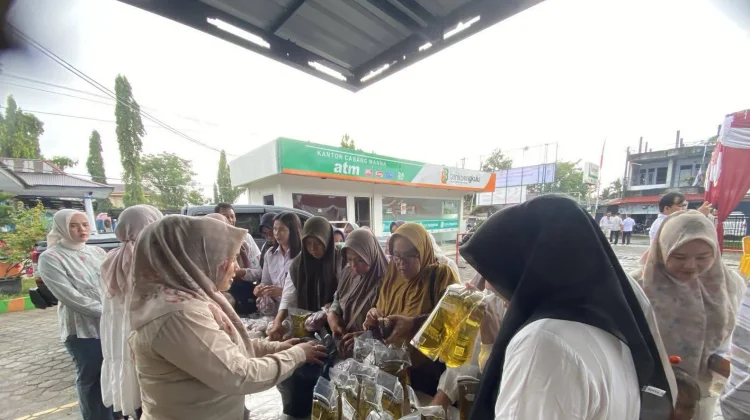 Gandeng Bank Bengkulu, DKP Bengkulu Selatan Gelar Pasar Murah