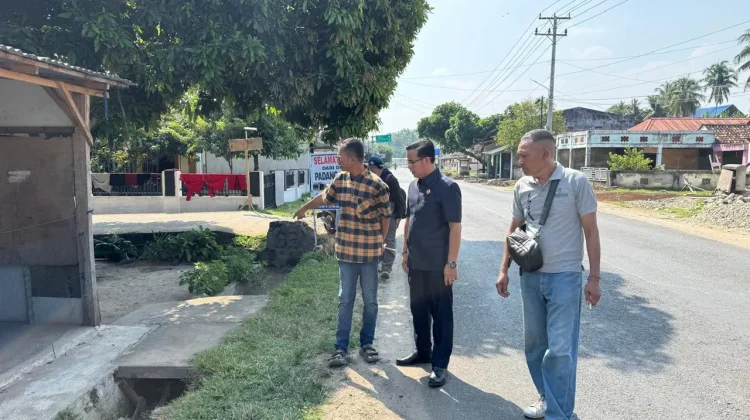 Pembangunan Siring Pasang di Padang Binjai dan Kasuk Baru Mulai Direalisasikan