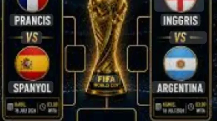 Empat Raksasa Dunia Berebut Tiket Final Piala Dunia 2026