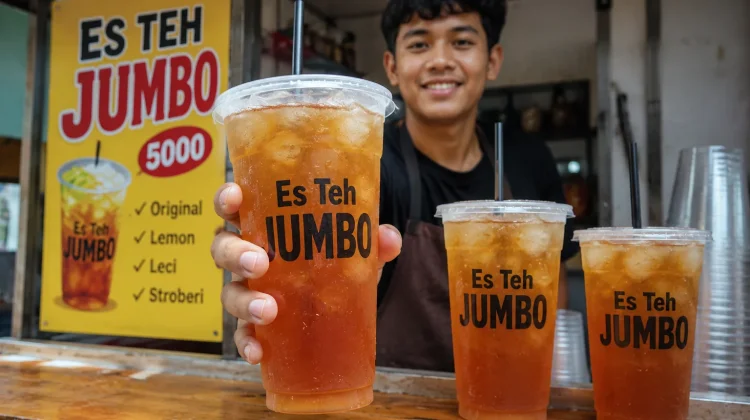 Peluang Usaha Es Teh Jumbo, Modal Terjangkau dan Banyak Peminat