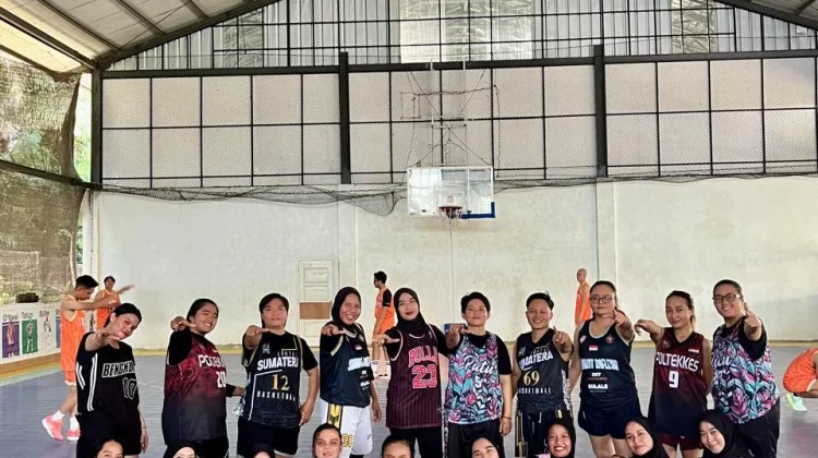 Friendly Game Road to TBBL 2026 Hadirkan Euforia Basket Mama Muda di Bengkulu