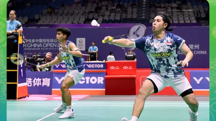 China Open 2026 : Sabar/Reza Melenggang ke Babak 16 Besar
