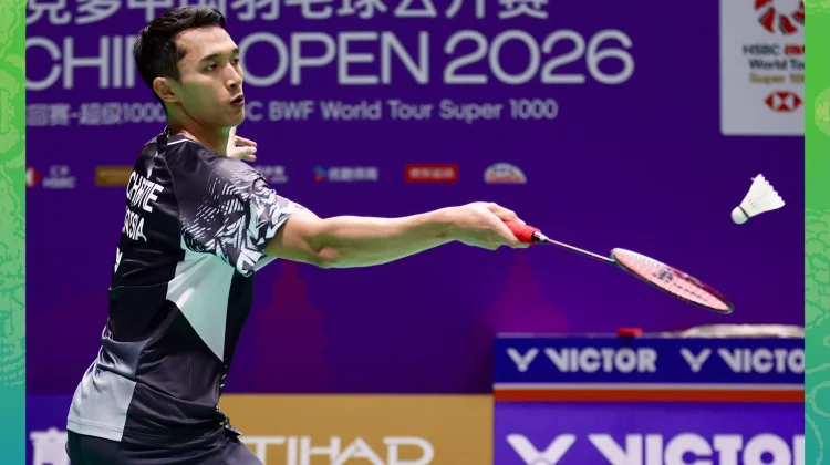 Hasil China Open 2026 : Jojo Maju ke 16 Besar