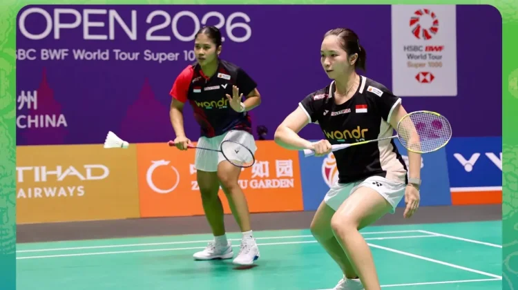 Rachel/Febi Susul Fajar/Fikri ke 8 Besar China Open 2026