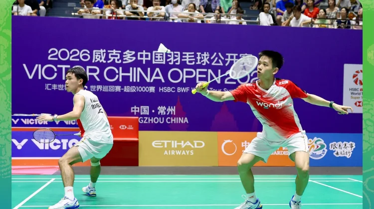 Hasil China Open 2026 : Raymond/Joaquin Dikalahkan Pasangan Tuan Rumah di 16 Besar