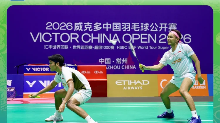Fajar/Fikri ke Semifinal China Open 2026