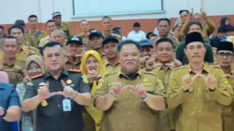 Rifai Tajudin Launching Program Jaksa Jaga Desa di Aula Bappeda Litbang