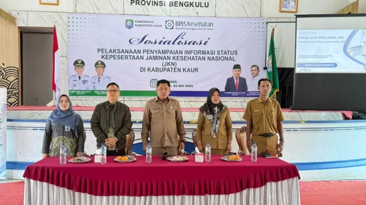 Pemda Kaur Sosialisasi Terkait Kepesertaan JKN di Kabupaten Kaur