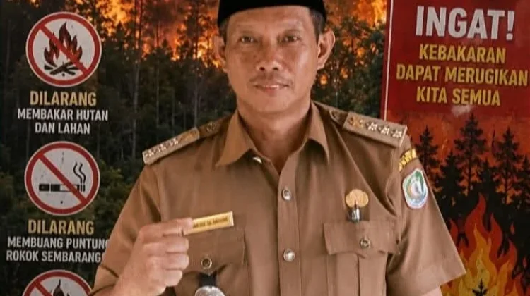 Camat Muara Sahung: Masyarakat Waspada Karhutla