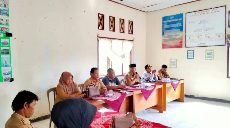 Kecamatan Muara Sahung Rapat Persiapan HUT RI
