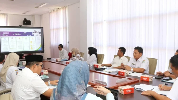 Pemda Rapat Monitoring dan Evaluasi PJSK