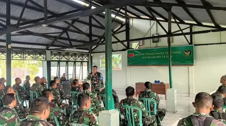 Prajurit Kodim Bengkulu Selatan mengikuti Program Latnistis