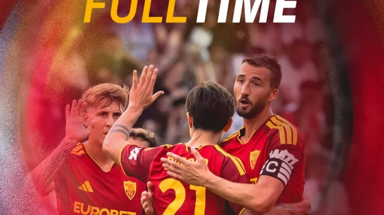 AS Roma Imbang 3-3 Lawan Cannes dalam Laga Persahabatan