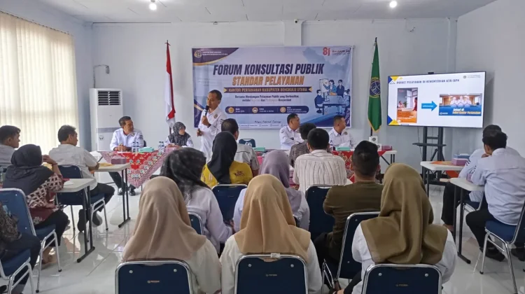 Forum Konsultasi Publik BPN Bengkulu Utara Perkuat Transparansi Layanan